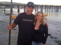 Jeff Clark shares his off season training secrets with Aprilanne Hurley, host, California Living